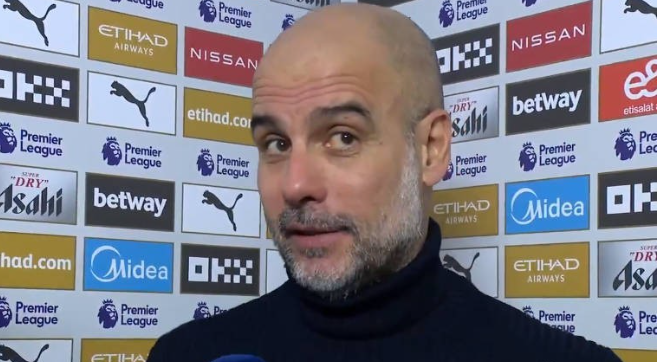 瓜迪奥拉谈曼城0-2不敌利物浦：比赛精彩，未来可期