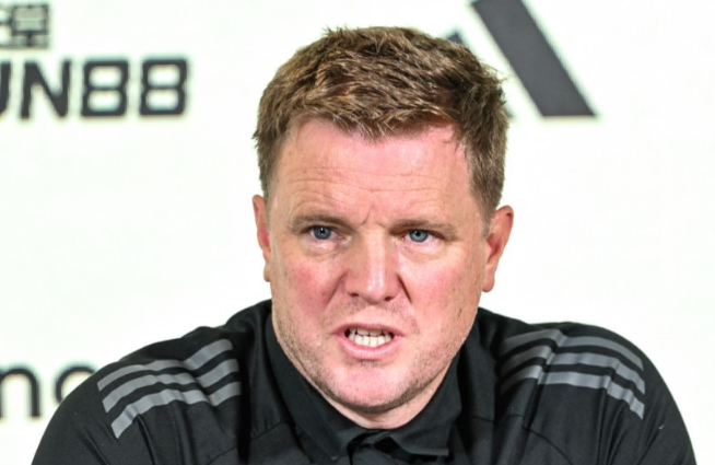 纽卡斯尔联备战利物浦，埃迪-豪透露伤情与战术部署