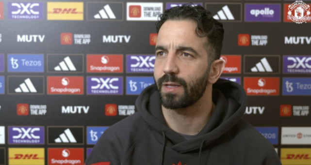 曼联主教练阿莫林：全力争胜，从第一分钟就进入状态