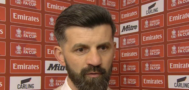 普利茅斯主帅穆斯利奇：虽败犹荣，对球队表现自豪