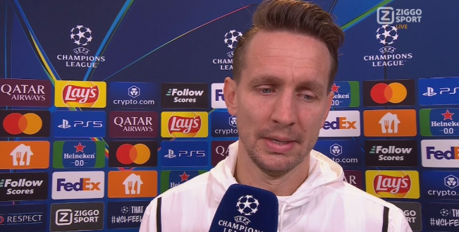 埃因霍温前锋吕克-德容欧冠赛后反思：阿森纳实力远超意昂5