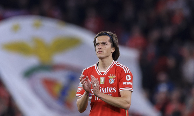 本菲卡球员阿尔瓦罗-费尔南德斯：次回合将扭转局势，虽停赛但信任队友