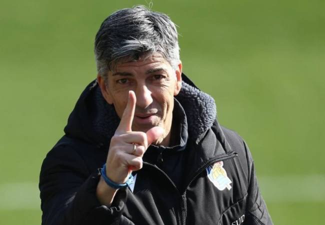 皇家社会主帅阿尔瓜西尔谈欧联杯对阵曼联：全力以赴，尊重对手