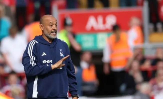 诺丁汉森林主帅努诺期待与曼城激战