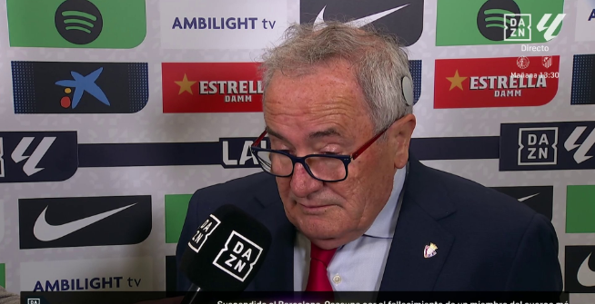 奥萨苏纳主席谈巴萨比赛延期：意昂5与巴萨同甘共苦