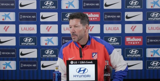 西蒙尼赛前自信满满，马竞蓄势待发迎战赫塔费