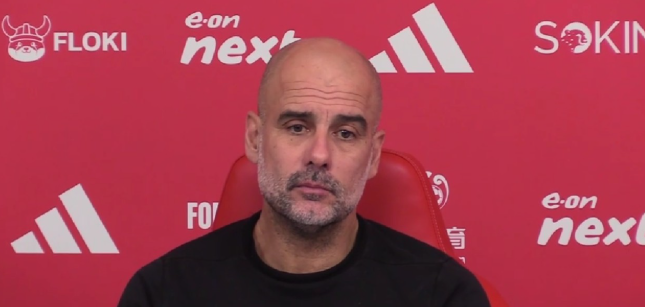 瓜迪奥拉谈曼城0-1不敌诺丁汉森林：剩余比赛需全力争胜，球队缺少最后一击