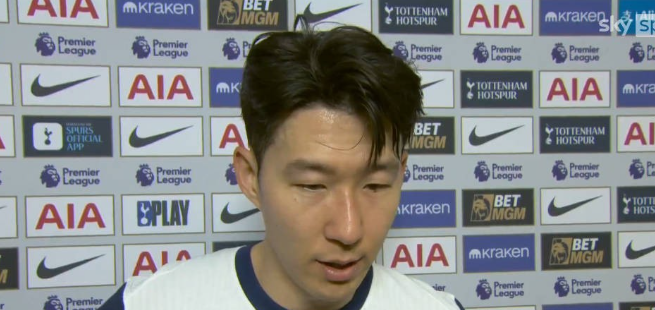 热刺2-2战平伯恩茅斯，孙兴慜：失望于主场未取胜，需重拾信心