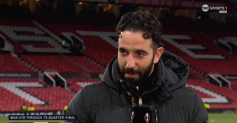 阿莫林：曼联晋级欧联杯1/4决赛，球员表现出色，卡塞米罗使用有心得