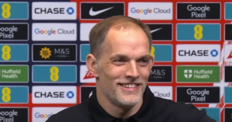 图赫尔谈英格兰队新名单及执教感受