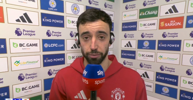 布鲁诺-费尔南德斯：曼联胜利很关键，进球是比赛重要组成部分