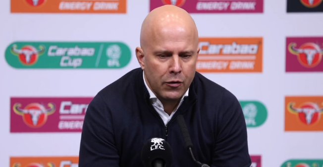 利物浦主教练斯洛特：联赛杯决赛失利令人失望，但球队需向前看