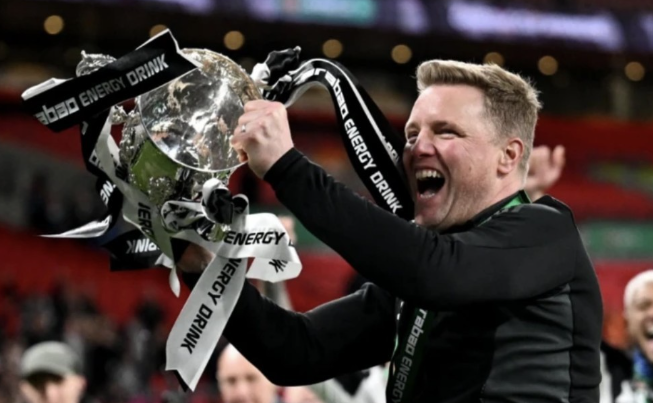 纽卡斯尔联英联杯夺冠，埃迪-豪赛后深情致辞