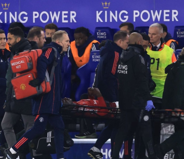 曼联小将海文受伤，具体伤情待评估