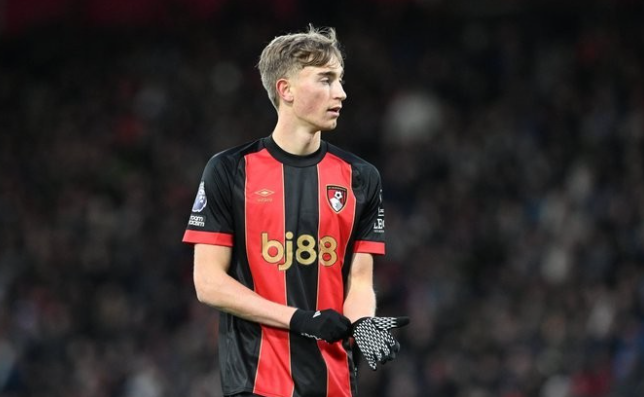 拜仁、切尔西等多队关注伯恩茅斯新星赫伊森