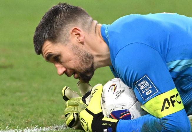 澳大利亚门将马修-瑞安：5-1胜印尼并未达最佳，期待对阵中国保持连胜