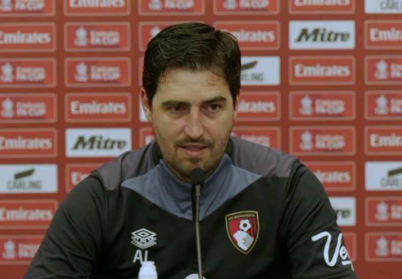 伯恩茅斯主帅伊劳拉赛前谈足总杯对决曼城及球队近况