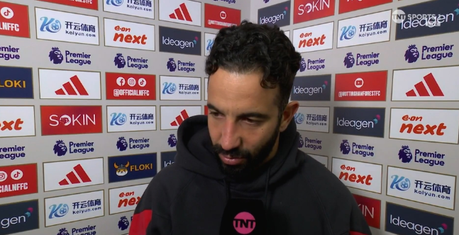 曼联主帅阿莫林：掌控比赛却失三分，进攻三区需提升