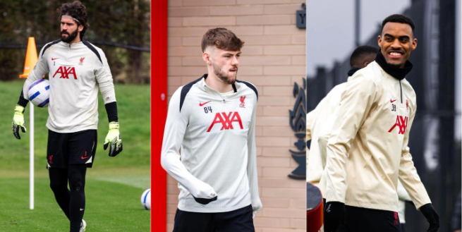 利物浦赛前伤病更新：阿利松、赫拉芬贝赫接近复出，阿诺德继续缺阵