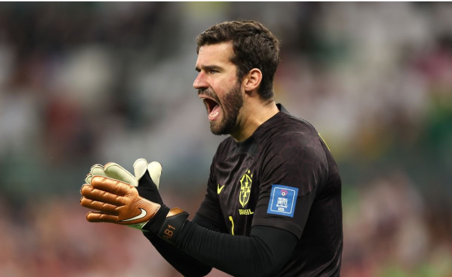 阿利松因脑震荡协议缺席利物浦比赛