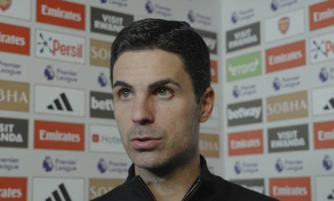 阿尔特塔谈阿森纳胜富勒姆：萨卡回归令人振奋，梅里诺表现出色