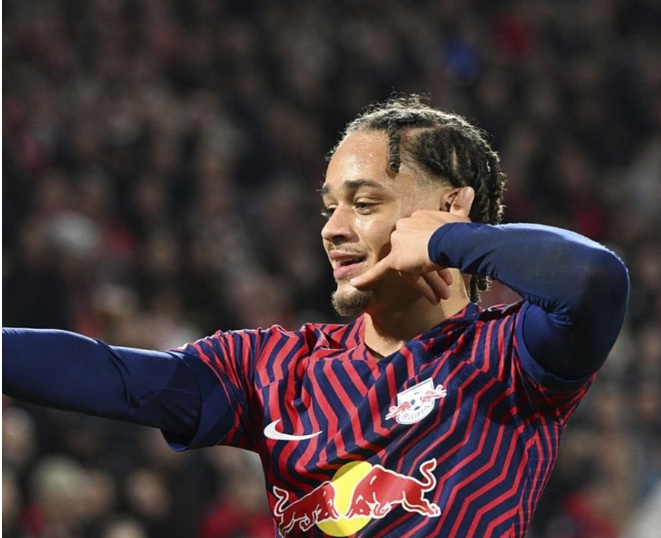 利物浦、阿森纳、曼城关注RB莱比锡攻击手哈维-西蒙斯