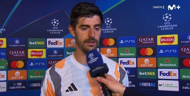 库尔图瓦直面皇马惨败：盛赞阿森纳战术，坚信伯纳乌逆转曙光