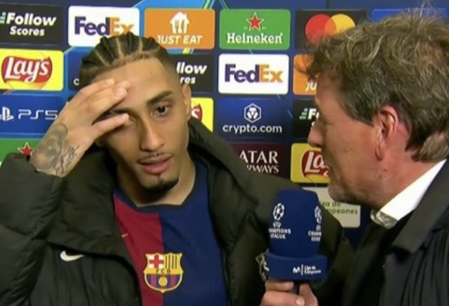 拉菲尼亚赛后采访：谈进球争议、团队默契与半决赛展望