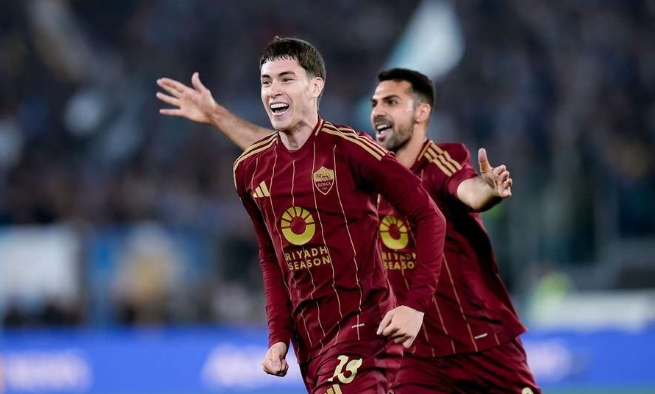 马蒂亚斯-苏莱谈罗马德比进球：满意个人表现，更渴望团队胜利