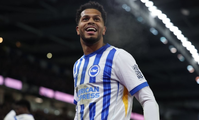 切尔西盯上布莱顿前锋吕特，已将其列入引援候选名单