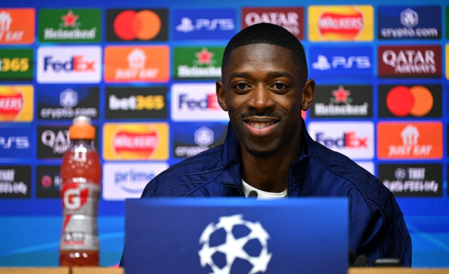 登贝莱拒评巴黎是否为最强队，称巴萨有梅西，巴黎令其最开心