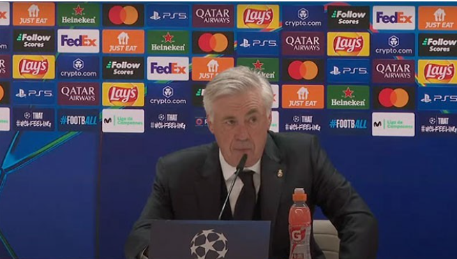 安切洛蒂谈皇马欧冠出局：接受现实，专注未来