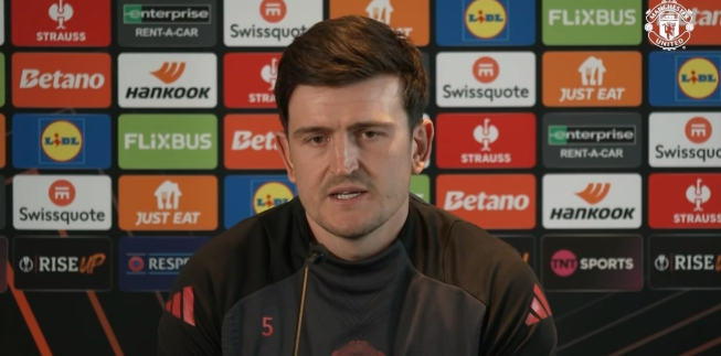 马奎尔谈曼联欧联杯次回合：赛季救赎之战，全队力挺奥纳纳