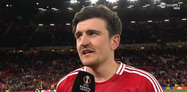 马奎尔绝杀助曼联逆转里昂，赛后畅谈绝杀感受与比赛艰辛