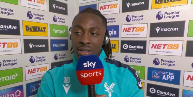 埃泽点射显大心脏，水晶宫末段冲刺志在必得