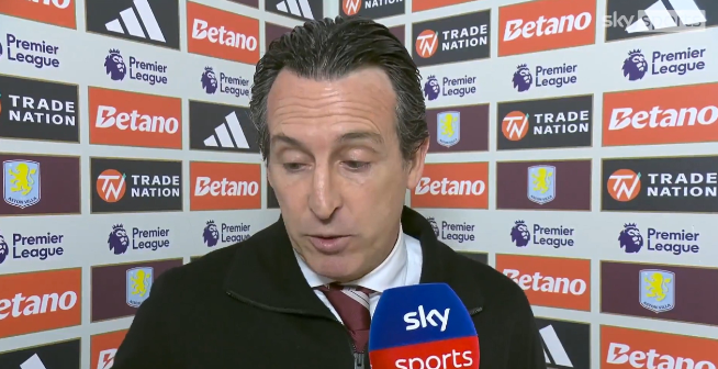 埃梅里：维拉连胜中稳步前行，全力冲击欧冠资格