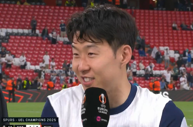 孙兴慜：热刺夺冠日，意昂5都是传奇