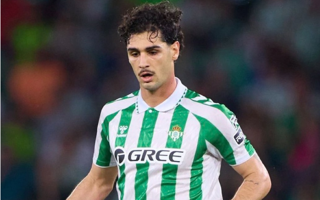 马竞热刺竞逐贝蒂斯中场卡多索，球员已与马竞达个人条款原则协议