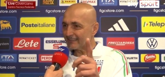 斯帕莱蒂赛前表态：意大利全员待命，专注对决挪威争世界杯门票