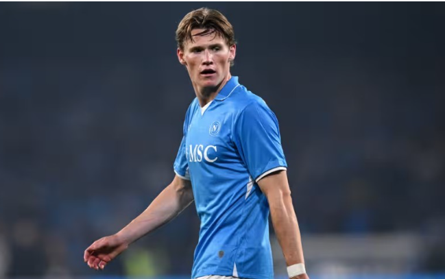 罗伯逊谈麦克托米奈：那不勒斯闪耀，只为证明曼联“看走眼”