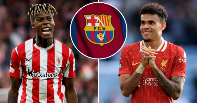 巴萨引援倾向路易斯 - 迪亚斯，尼科 - 威廉斯转会存变数